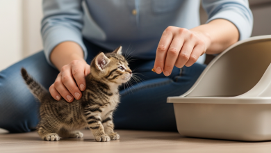 Photo of Как научить котенка лотку?